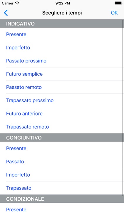 Learning verbs - Italy screenshot-4