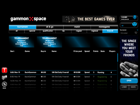 GammonSpace screenshot 3