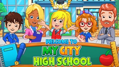 My City : High school screenshot 1