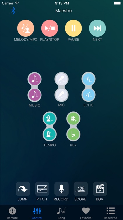 Maestro Karaoke Remote