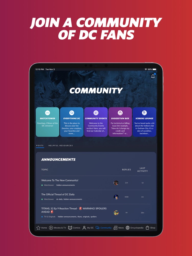 DC Universe App for iPhone - Free Download DC Universe for ...