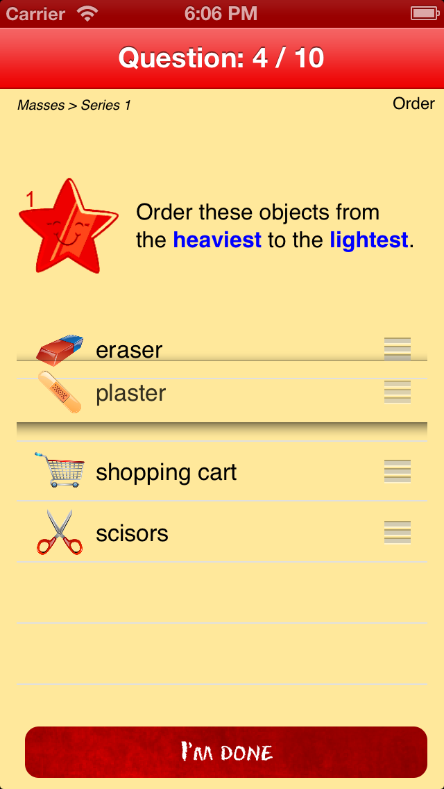 Screenshot #3 pour uneStar Maths Ages 6-7