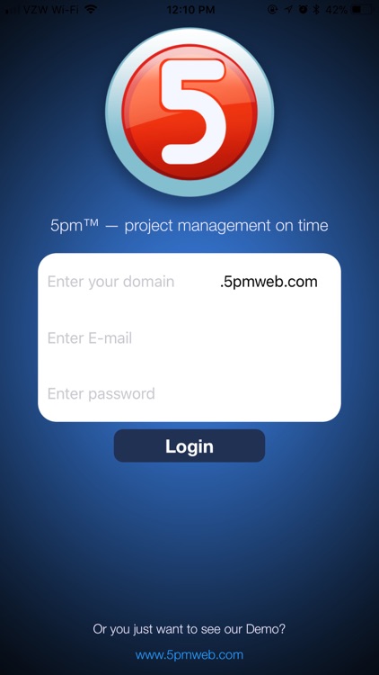 5pm Project Management on Time screenshot-0