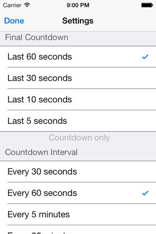 Audio Countdown screenshot 3