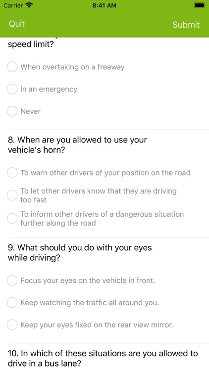 LearnerPermitTest - VicRoads