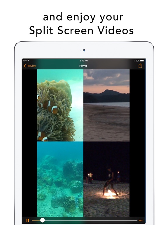 Split Screen Videos Screenshots