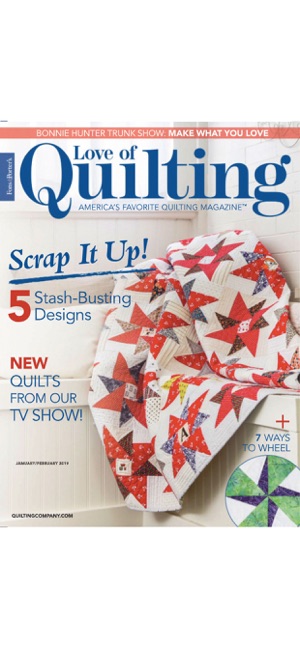 Love of Quilting Magazine(圖1)-速報App