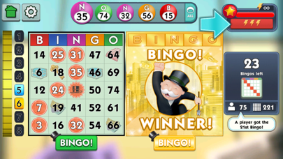 MONOPOLY Bingo Screenshot 4