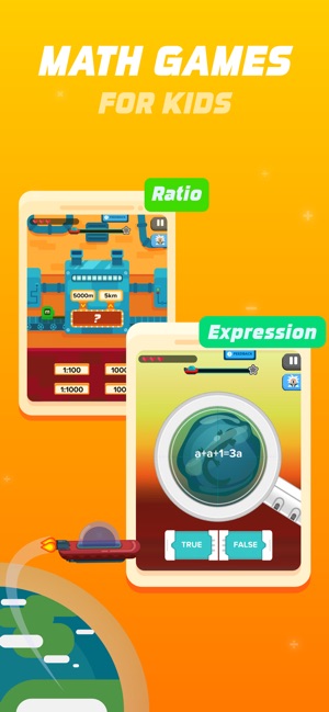 6th Grade Math: Fun Kids Games(圖1)-速報App