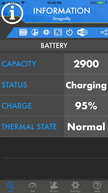 Amperes - battery charge info screenshot-0