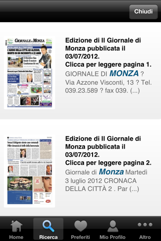 Il Giornale di Monza Digitale screenshot 3