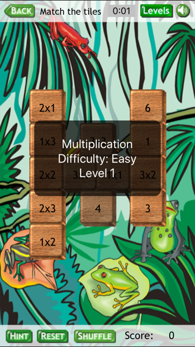 Screenshot #3 pour Match-Up Multiplication