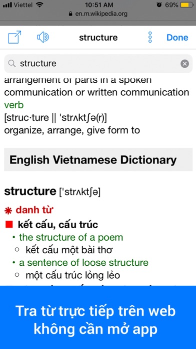 Vietnamese Dictionary Dict Box screenshot 3