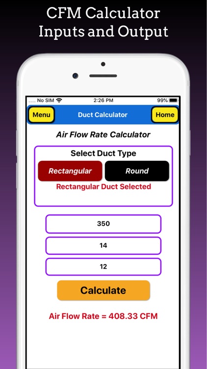 Duct Calculator Pro screenshot-5