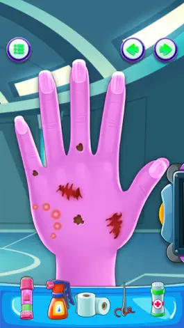 Game screenshot Alien Hand Doctor Hospital apk