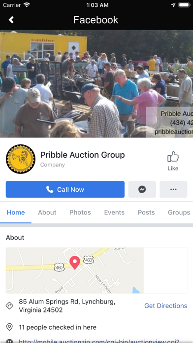 Pribble Auction Group. screenshot 3