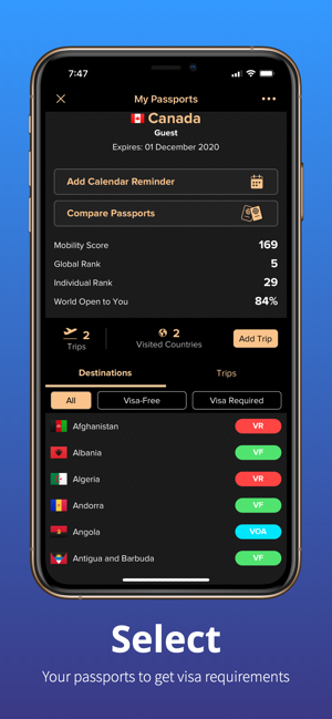 Passport Index(圖2)-速報App