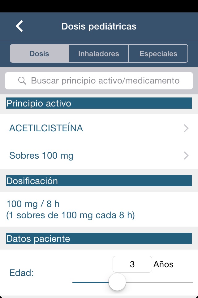 iDoctus Pediatría screenshot 2