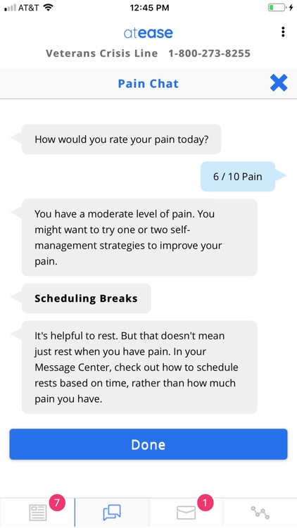 AtEase: Veterans Managing Pain screenshot-3