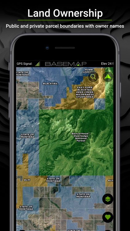 BaseMap: 3D Hunting GPS Maps