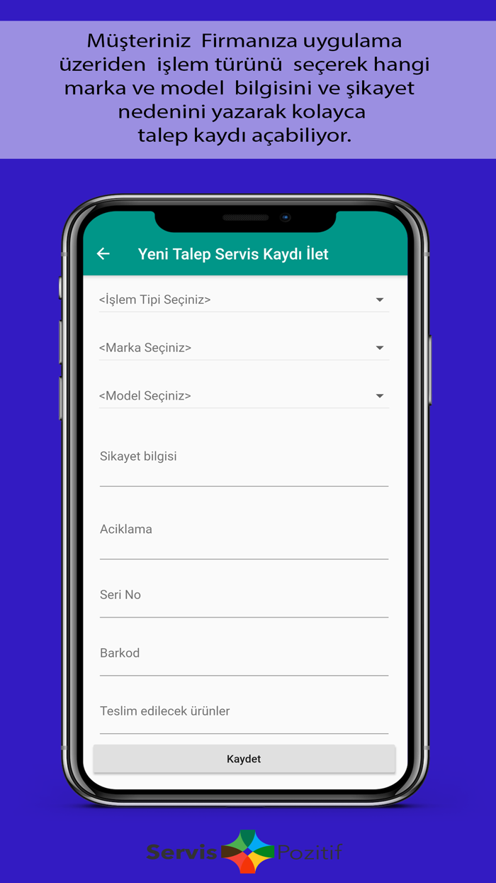 Müşteri Talep Yönetim Sistemi