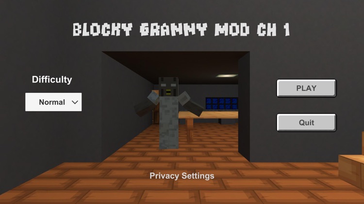 Blocky Granny Mod Chapter One screenshot-3