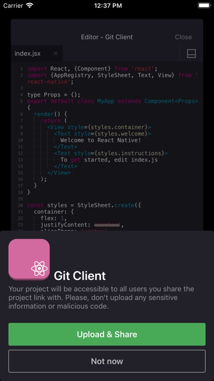 play.js - JavaScript IDE screenshot-8