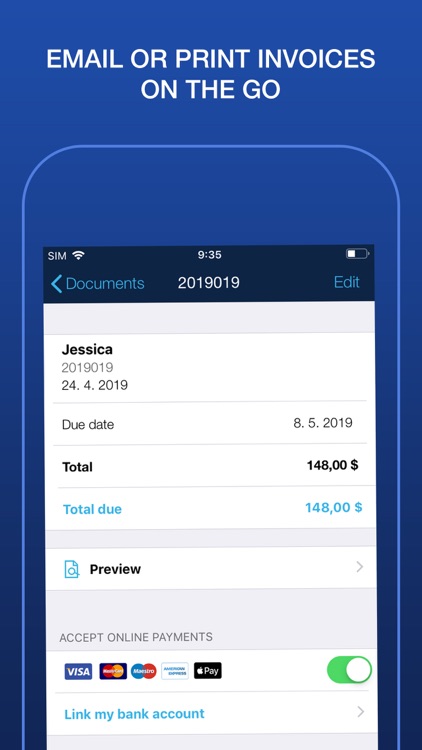 Invoice, Estimate Maker BILLDU screenshot-3