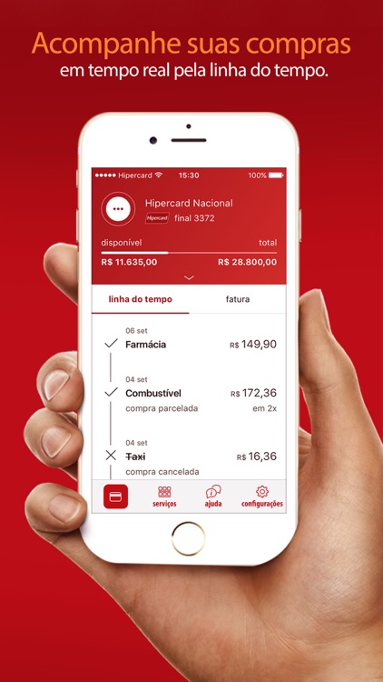 Hipercard Controle seu cartão