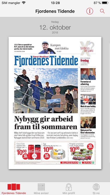 Fjordenes Tidende EAvis By Polaris Media ASA