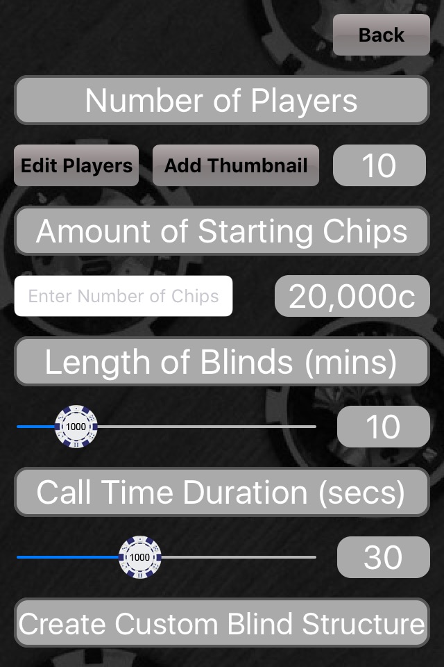 Poker Blinds Timer screenshot 4