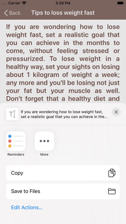 eWeight Loss Tips screenshot-4