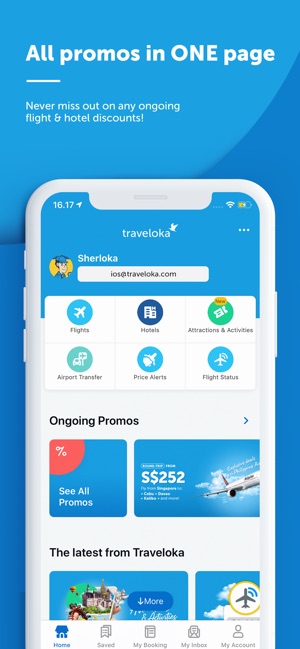 Traveloka Book Flight & Hotel(圖1)-速報App