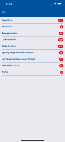Captura 1 CAPA Alerts iphone
