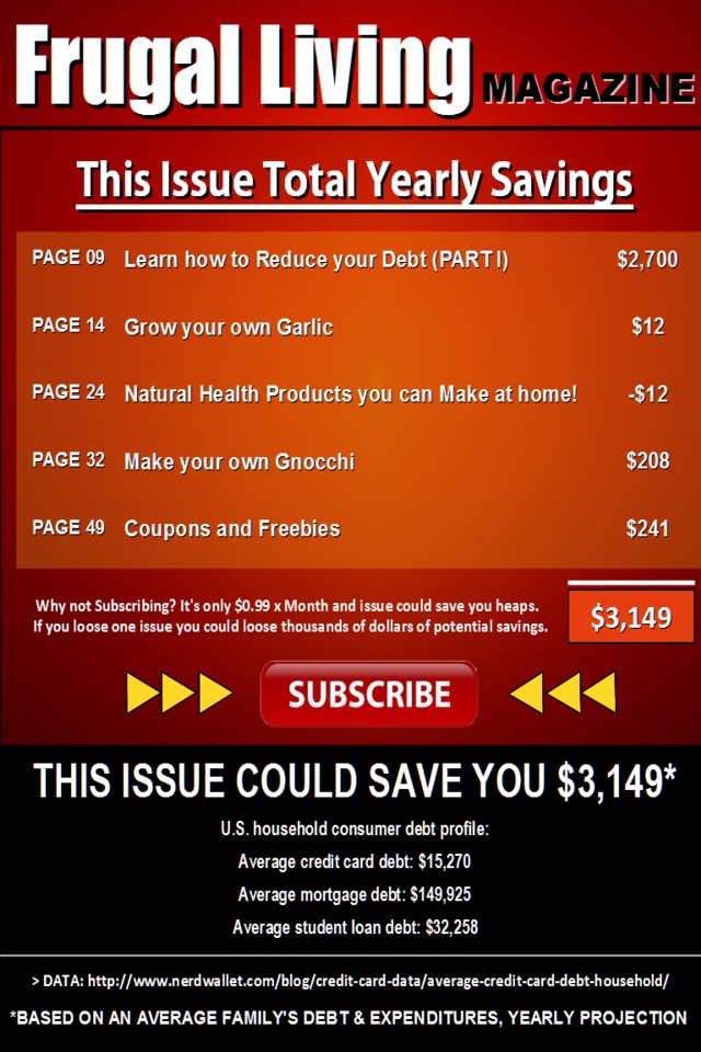 Frugal Living Magazine - Live Well on a Tight Budget screenshot 2