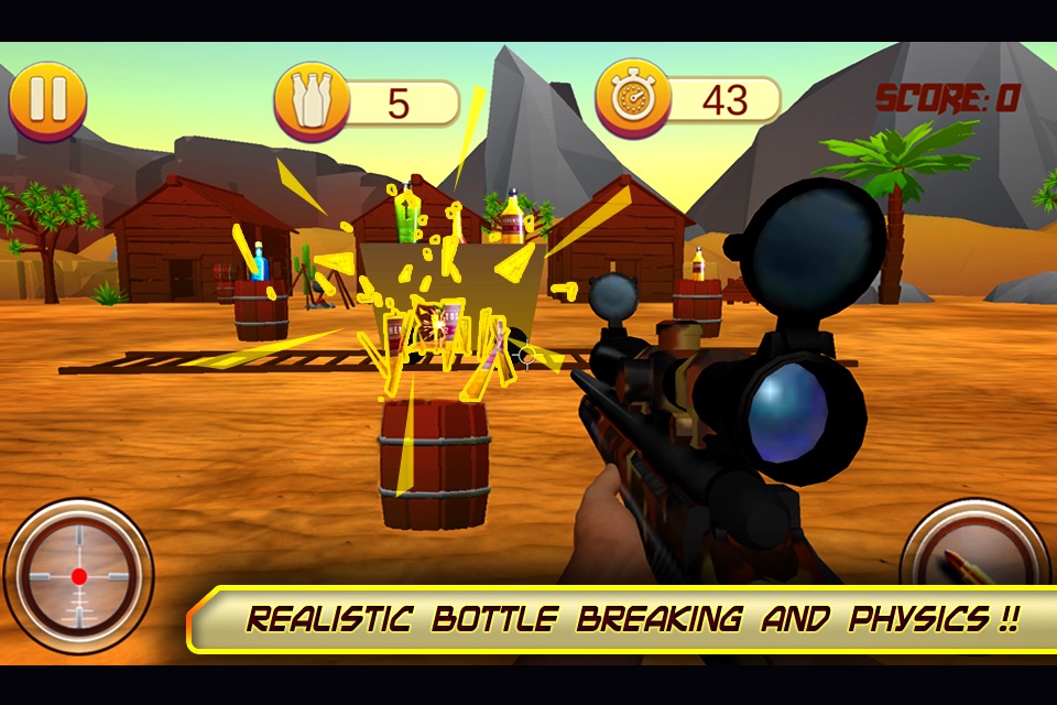 Bottle Shooting Range Games screenshot 3