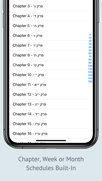 Tehilim - תהלים Tehillim Psalms Screenshot 2