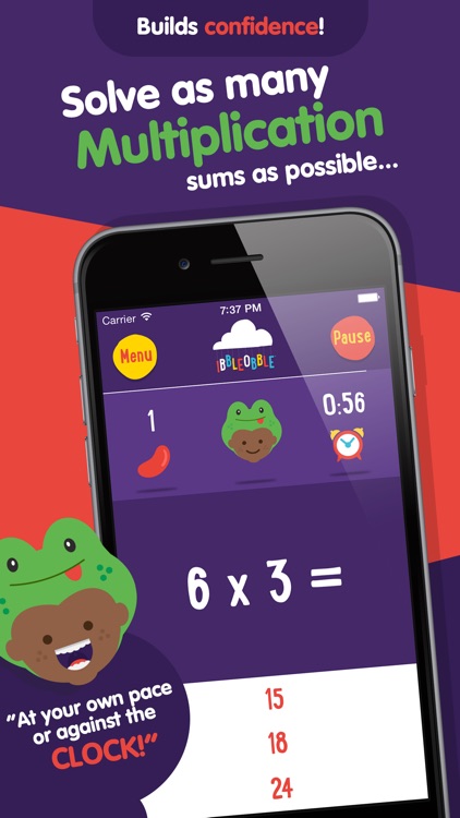 Multiplication with Ibbleobble
