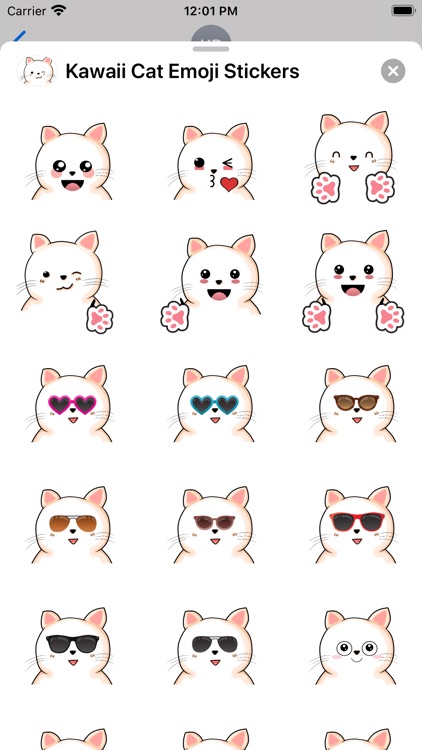 Cat Emoji & Stickers - Kawaii screenshot-3