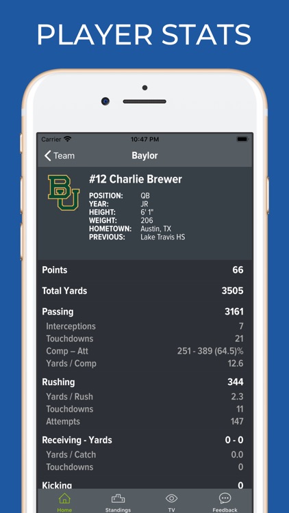 Baylor Football Schedules screenshot-3