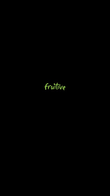 Fruitive App