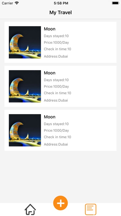 My Travel - Hotel record screenshot-4