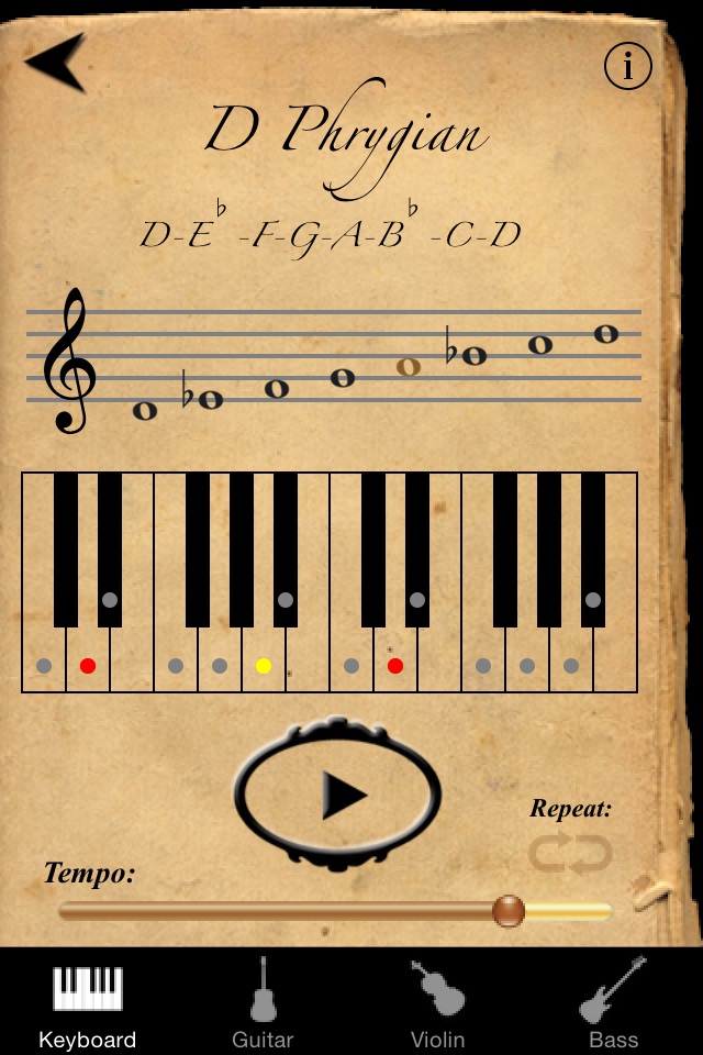 Scales & Modes screenshot 2