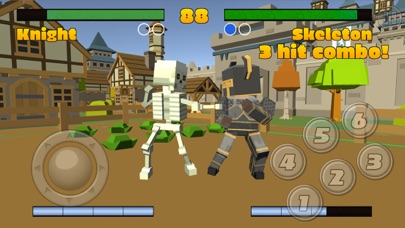 Pixel Fighting 3D screenshot 2