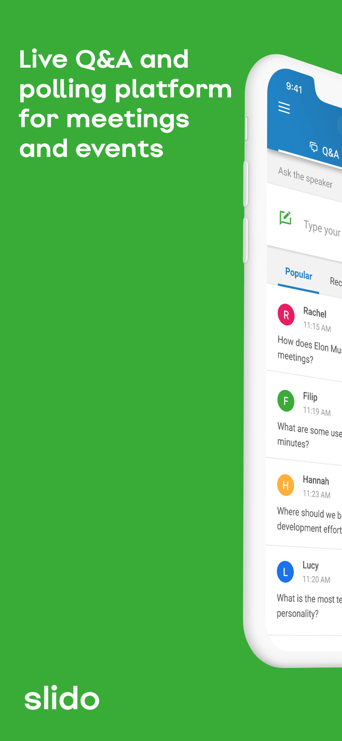 Slido - QA and Polling