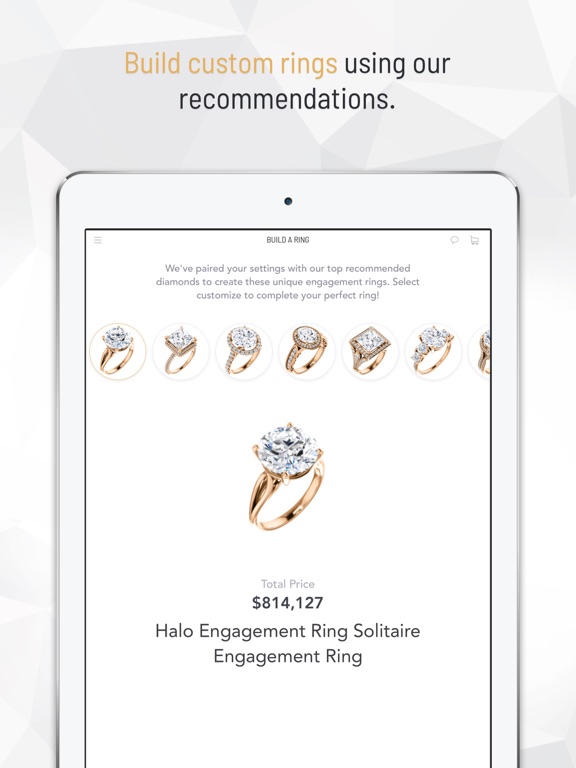 Engage: Diamond jewelry, rings screenshot