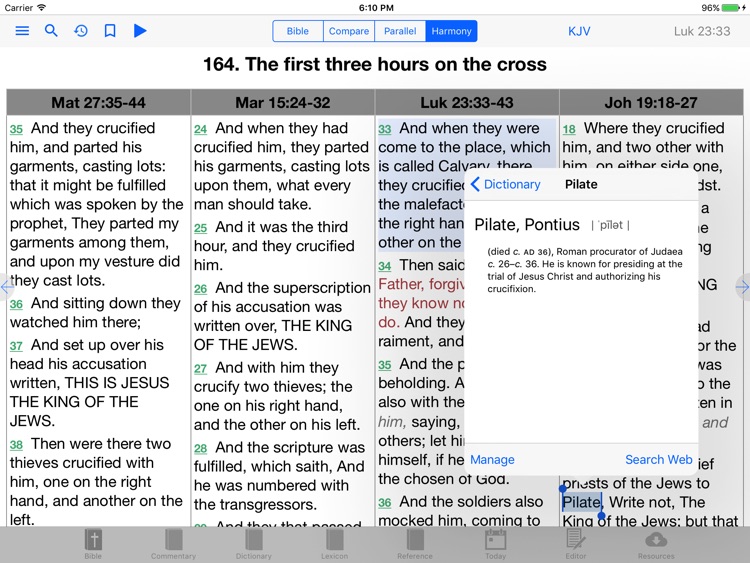 e-Sword HD: Bible Study to Go screenshot-4