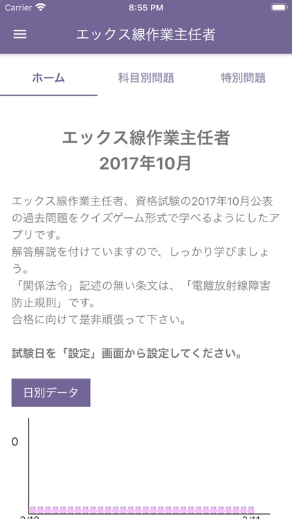 エックス線作業主任者 2017年10月