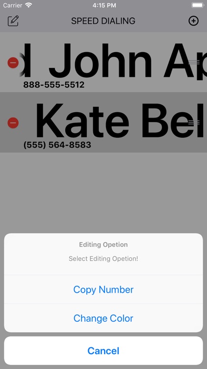 Speedy Dialing screenshot-4