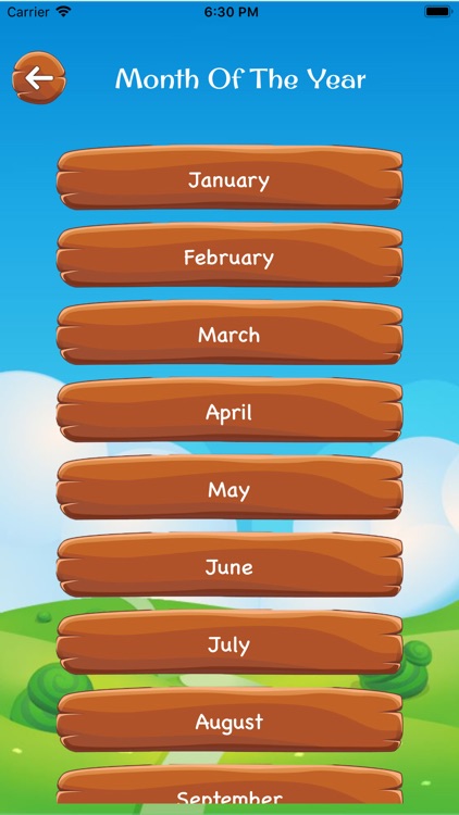 Month & Days Name With Quiz screenshot-3